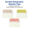 Avery Multi-Use Ultra Tabs, 2" x 1.5", Holographic Orange Sunset Colors, 36 Repositionable Sticky Tabs (2 Pack of 74148)
